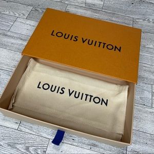 LV Wallet Box & Dust Bag